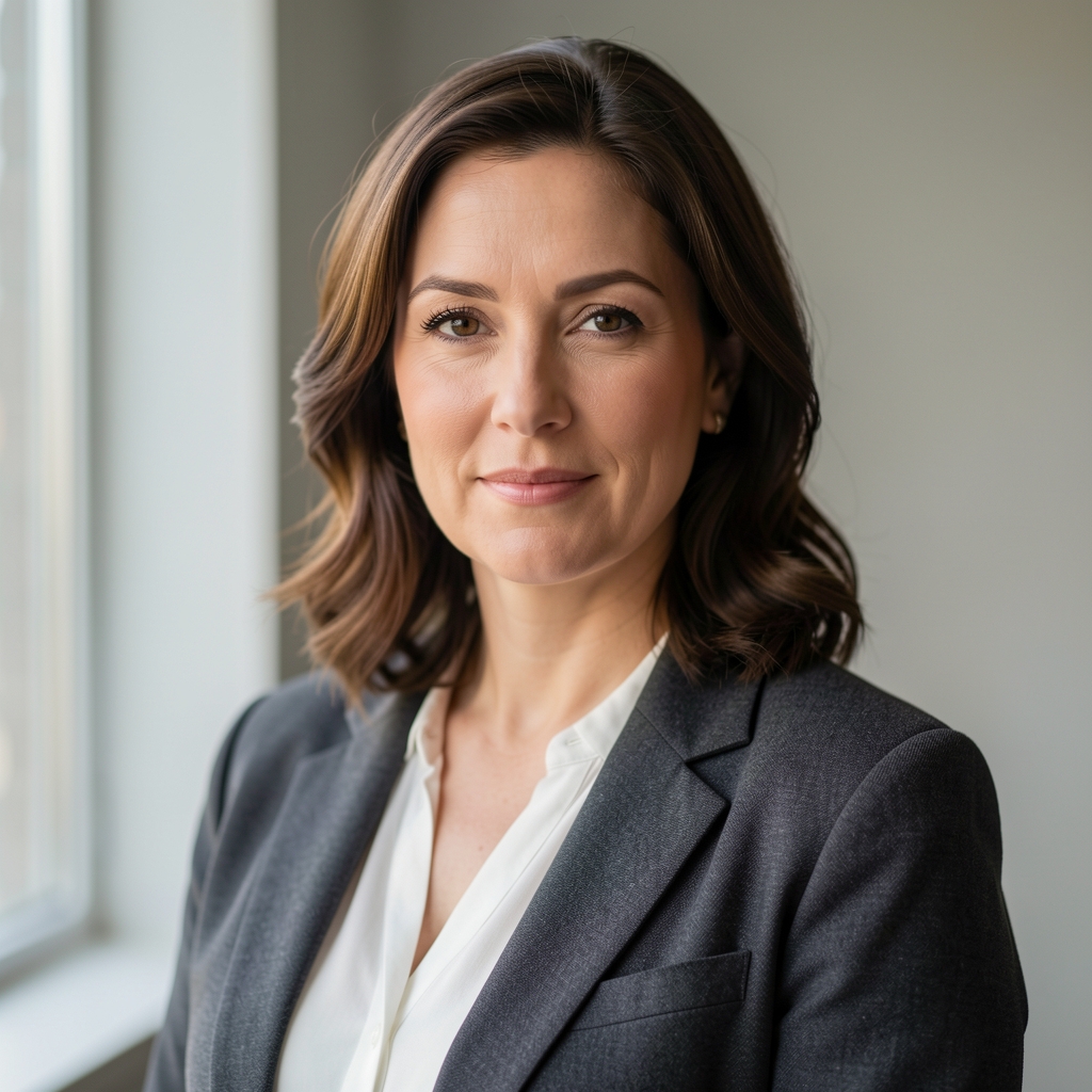 Editorial portrait of Eleanor Whitfield, lead editor at Elbond Dispatch
